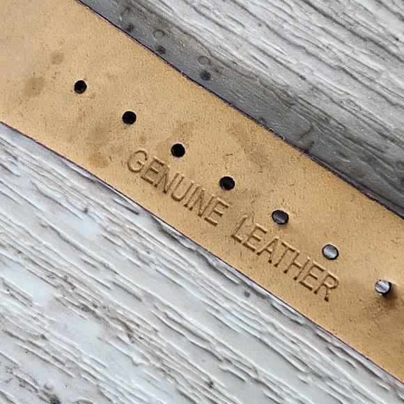 Ed Hardy Quartz Skull Butterfly Rose Leather Purple Watch Japanese Mvmt 3ATM HTF - Picture 8 of 16